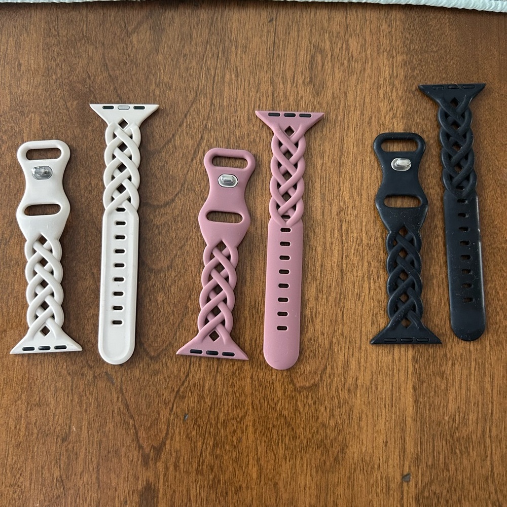 Set of 3 Apple Watch bands